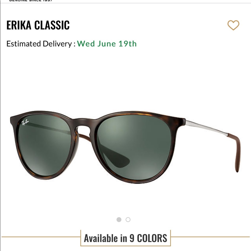Erika brown tortoise shell/matted sunglasses